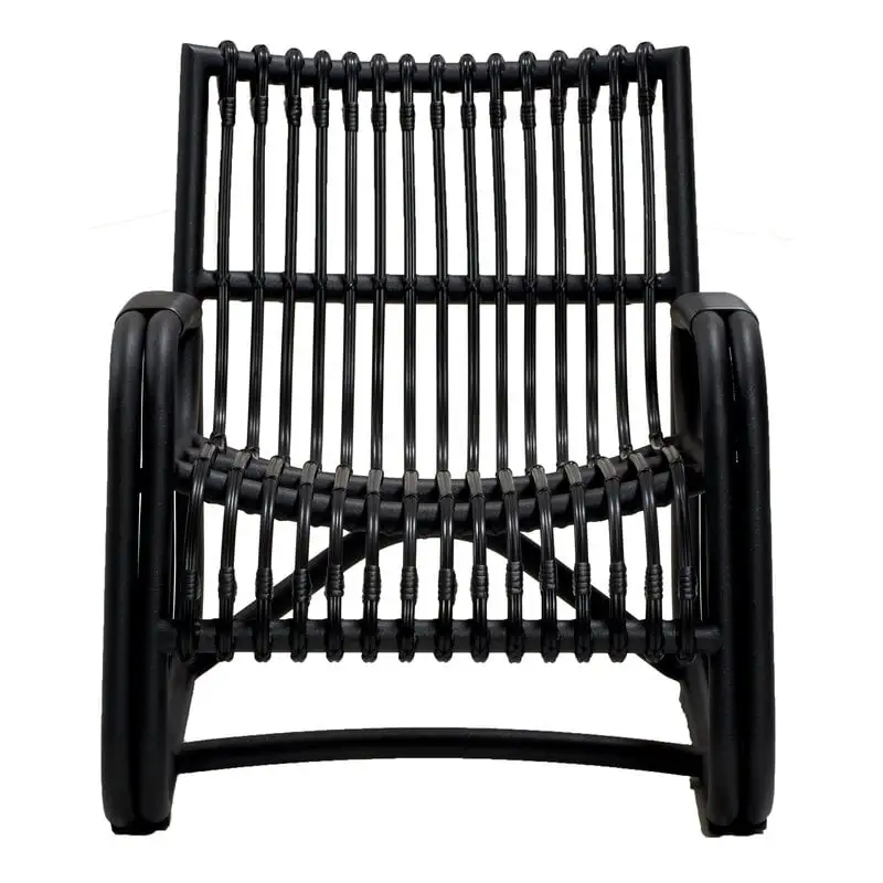 Cane-line Curve Lounge Chair, Lava Grey 6 Cane-line Curve Lounge Chair, Lava Grey - Image 4