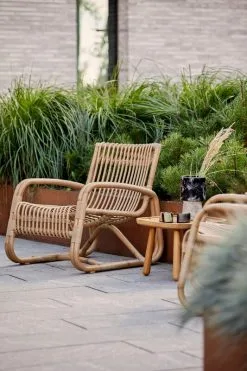 Cane-line Curve Lounge Chair, Natural 11 Cane-line Curve Lounge Chair, Natural -Outdoor textiles Sales 57402AUU
