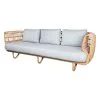 Cane-line Nest 3-seater Sofa, Natural - Light Grey 1 Cane-line Nest 3-seater Sofa, Natural - Light Grey -Outdoor textiles Sales 57523USL