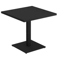 Emu Round Table 80 X 80 Cm, Black