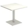 Emu Round Table 80 X 80 Cm, Matt White -Outdoor textiles Sales 59EMU 20 TH