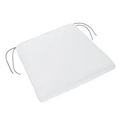 Serax August Chair Cushion, Wide, White