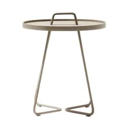 Cane-line On-the-move Table, Small, Taupe
