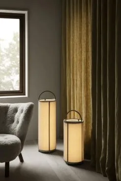 Blomus Tawa Mobile Portable Floor Lamp, L, Stone -Outdoor textiles Sales 66201 66202 2 overlay