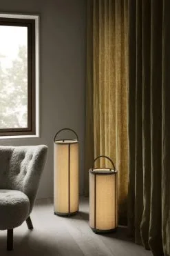 Blomus Tawa Mobile Portable Floor Lamp, L, Stone -Outdoor textiles Sales 66201 66202 3 overlay