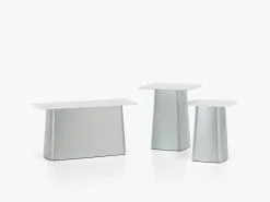 Vitra Metal Side Table, S, Galvanized -Outdoor textiles Sales 66900942