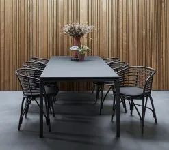 Cane-line Seat Cushion For Moments And Blend Chair, Black 10 Cane-line Seat Cushion For Moments And Blend Chair, Black -Outdoor textiles Sales 7430RS 7430YSN98 5085AL P200X100ILS