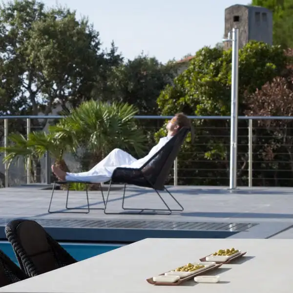 Cane-line Breeze Highback Chair, Black 4 Cane-line Breeze Highback Chair, Black - Image 2