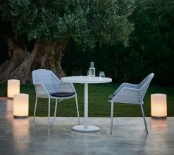 Cane-line Breeze Seat Cushion For Stackable Dining Chair, Black -Outdoor textiles Sales 7715PW 5464LW 5464YSN98 5042AW P072AWTII