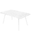 Fermob Luxembourg Table, 165 X 100 Cm, Cotton White -Outdoor textiles Sales 81Fermob iso