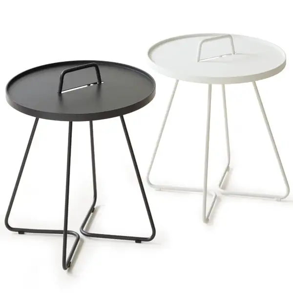 Cane-line On-the-move Table, Small, White 7 Cane-line On-the-move Table, Small, White - Image 5