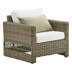 Sika-Design Carrie Lounge Chair, Antique Grey - White 8 Sika-Design Carrie Lounge Chair, Antique Grey - White -Outdoor textiles Sales 9155T Carrie pillow