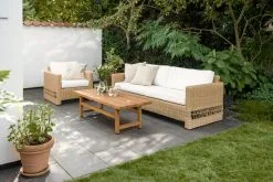 Sika-Design Carrie Sofa, Natural - White -Outdoor textiles Sales 9155U 9355U Carrie 9464U Julian BF