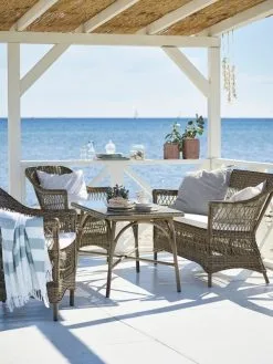 Sika-Design Charlot 2-seater Sofa, Antique Grey - White 12 Sika-Design Charlot 2-seater Sofa, Antique Grey - White -Outdoor textiles Sales 9190T Charlot 2 seater Victoria beach hf