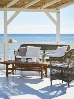 Sika-Design Charlot 2-seater Sofa, Antique Grey - White 10 Sika-Design Charlot 2-seater Sofa, Antique Grey - White -Outdoor textiles Sales 9190T Charlot 3 seater julian beach hf