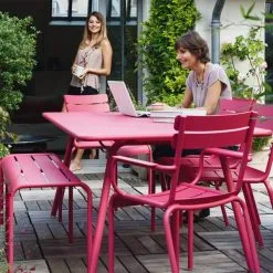 Fermob Luxembourg Table, 80 X 80 Cm, Cotton White 7 Fermob Luxembourg Table, 80 X 80 Cm, Cotton White -Outdoor textiles Sales 98Fermob iso