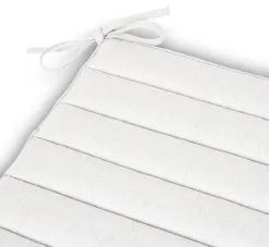 Carl Hansen & Søn AH501S/AH502S Seat Cushion, Agora Life Oat -Outdoor textiles Sales AH501 cushion lifeoat1760 detail