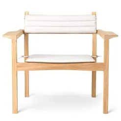 Carl Hansen & Søn AH601B Back Cushion, Agora Life Oat 10 Carl Hansen & Søn AH601B Back Cushion, Agora Life Oat -Outdoor textiles Sales AH601 teak untreated CU agoralisolifeoat front