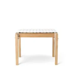 Carl Hansen & Søn AH911 Seat Cushion, Agora Life Oat 9 Carl Hansen & Søn AH911 Seat Cushion, Agora Life Oat -Outdoor textiles Sales AH911 teak untreated CU agoralisolifeoat front