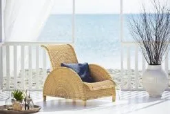 Sika-Design Paris Exterior Lounge Chair -Outdoor textiles Sales AJ E33 NAT 28329