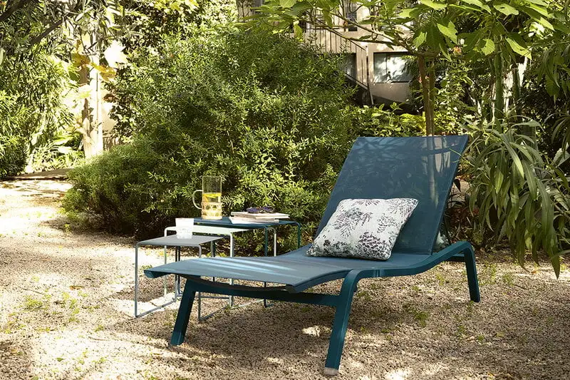 Fermob Oulala Nesting Table, Set Of 3, Retro Bouquet 7 Fermob Oulala Nesting Table, Set Of 3, Retro Bouquet - Image 5