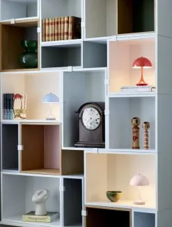 Louis Poulsen Panthella Portable V2 Table Lamp, Grey Opal 11 Louis Poulsen Panthella Portable V2 Table Lamp, Grey Opal -Outdoor textiles Sales AW22 Panthella Portable Coral Pale blue Pale rose 09513