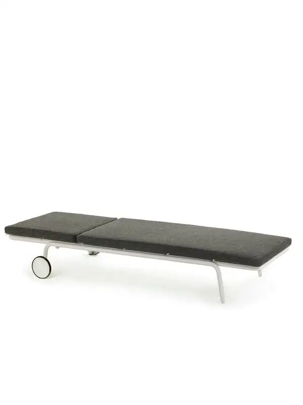 Serax August Sun Lounger Cushion, Black 4 Serax August Sun Lounger Cushion, Black - Image 2