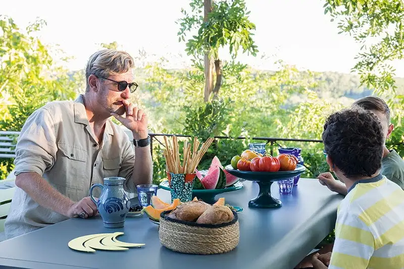 Fermob Bellevie Table, 196 X 90 Cm, Cactus - Image 6