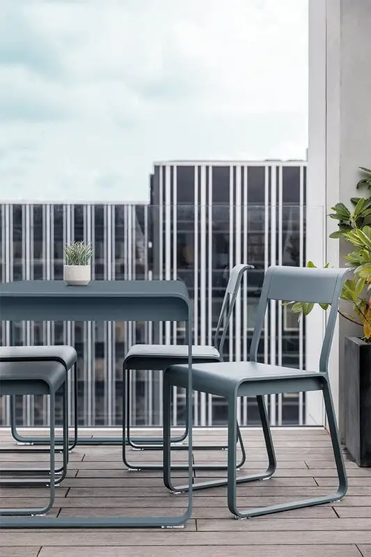 Fermob Bellevie Chair, Liquorice 4 Fermob Bellevie Chair, Liquorice - Image 2