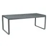 Fermob Bellevie Table, 196 X 90 Cm, Storm Grey 1 Fermob Bellevie Table, 196 X 90 Cm, Storm Grey -Outdoor textiles Sales BELLEVIE TABLE GRIS ORAGE