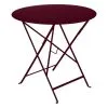 Fermob Bistro Table, 77 Cm, Black Cherry 1 Fermob Bistro Table, 77 Cm, Black Cherry -Outdoor textiles Sales BISTRO TABLE D77 Black Cherry ee
