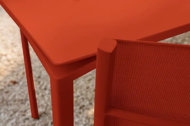 Fermob Calvi Table 195 X 95 Cm, Red Ochre 6 Fermob Calvi Table 195 X 95 Cm, Red Ochre - Image 4