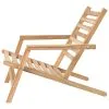 Carl Hansen & Søn AH603 Outdoor Deck Chair, Teak 2 Carl Hansen & Søn AH603 Outdoor Deck Chair, Teak -Outdoor textiles Sales CHS AH603 090 105 FSC 100