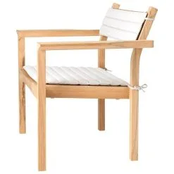 Carl Hansen & Søn AH601S Seat Cushion, Agora Life Oat -Outdoor textiles Sales CHS CU AH601B HR 1