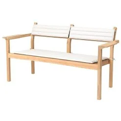 Carl Hansen & Søn AH701S Seat Cushion, Agora Life Oat -Outdoor textiles Sales CHS CU AH701B HR 1