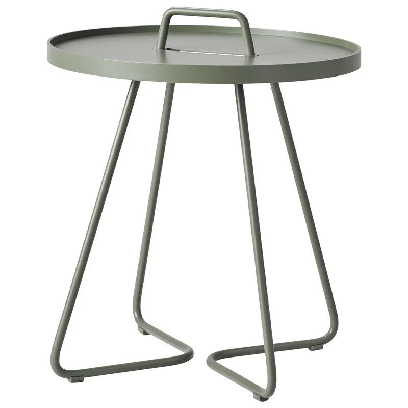 Cane-line On-the-move Table, Small, Dusty Green 3 Cane-line On-the-move Table, Small, Dusty Green