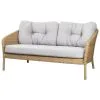 Cane-line Ocean 2-seater Sofa, Large, Natural - White Grey 2 Cane-line Ocean 2-seater Sofa, Large, Natural - White Grey -Outdoor textiles Sales CL5536FU 5536Y104 2