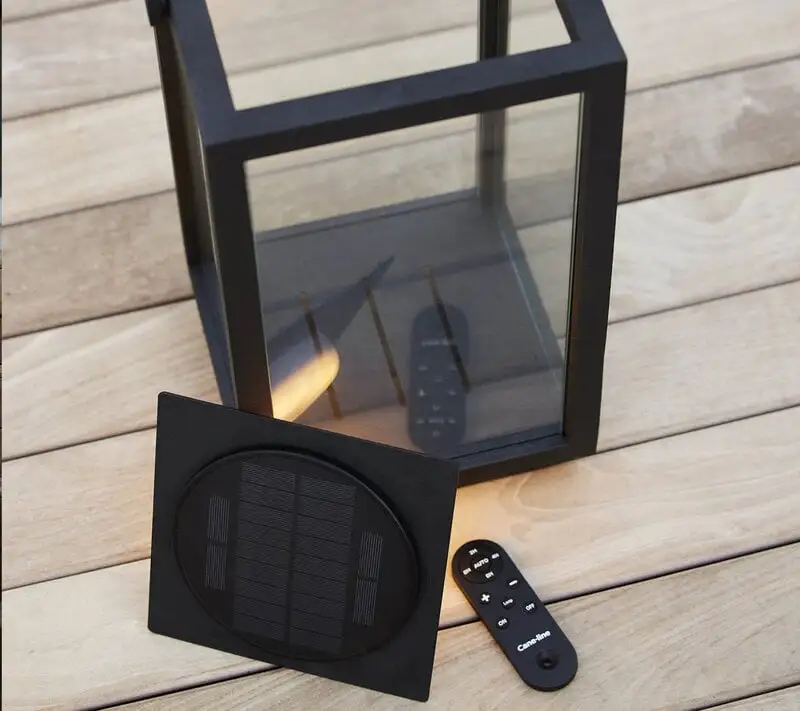 Cane-line Lid & LED Lamp For Small Lighthouse Lantern, Lava Grey 5 Cane-line Lid & LED Lamp For Small Lighthouse Lantern, Lava Grey - Image 3