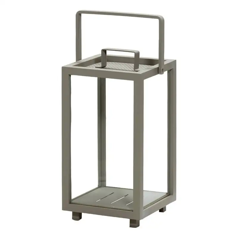 Cane-line Lighthouse Lantern, Small, Taupe 3 Cane-line Lighthouse Lantern, Small, Taupe