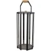 Cane-line Lightlux Lantern With Teak Handle, L, Lava Grey 2 Cane-line Lightlux Lantern With Teak Handle, L, Lava Grey -Outdoor textiles Sales Cane Line 5730AL ee
