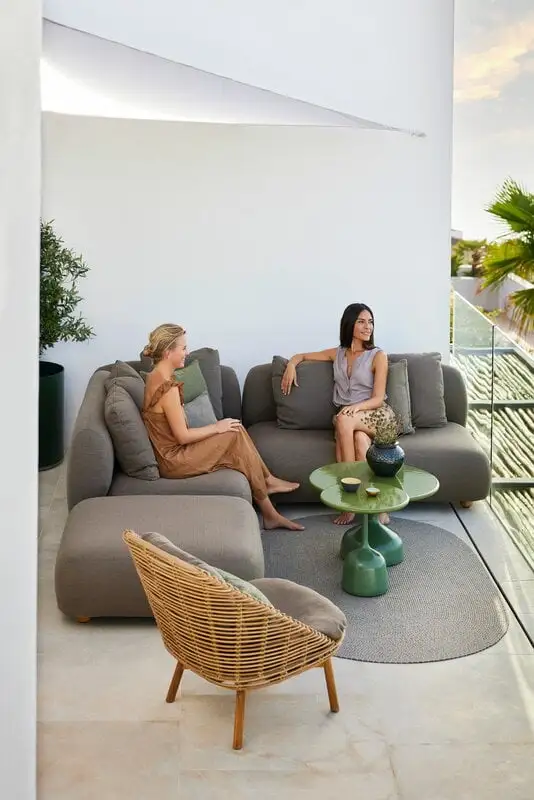 Cane-line Capture 2-seater Sofa, Right Module, Taupe 7 Cane-line Capture 2-seater Sofa, Right Module, Taupe - Image 5