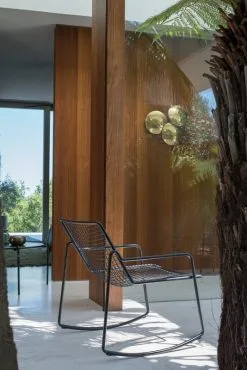 Emu Rio Swing Lounge Chair, Black -Outdoor textiles Sales EMU Catalogo2020 Pag23 RioR50