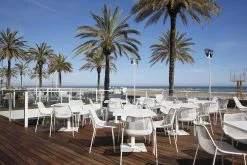 Emu Round Table 80 X 80 Cm, Matt White -Outdoor textiles Sales EMU CtContract2020 Pag188 C Round