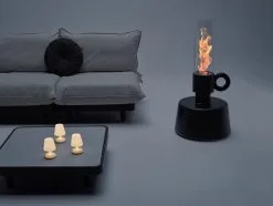 Fatboy Paletti Table, Anthracite -Outdoor textiles Sales FATBOY Flamtastique anthracitePaletti Moodpicture 03 Night 01 04683