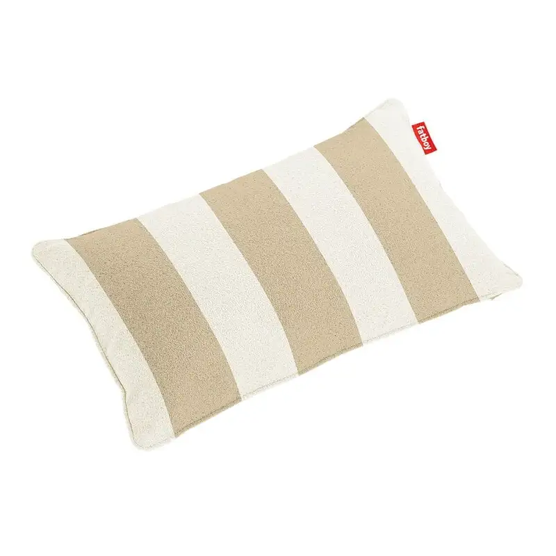 Fatboy King Outdoor Cushion, Stripe Sandy Beige 3 Fatboy King Outdoor Cushion, Stripe Sandy Beige