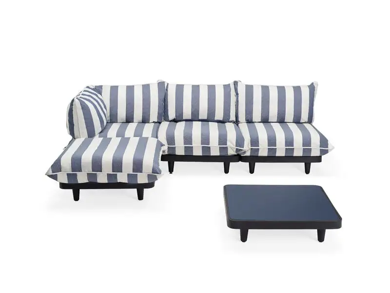 Fatboy Paletti Hocker, Stripe Ocean Blue 5 Fatboy Paletti Hocker, Stripe Ocean Blue - Image 3