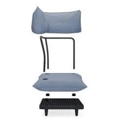 Fatboy Paletti Corner Seat, Storm Blue 11 Fatboy Paletti Corner Seat, Storm Blue -Outdoor textiles Sales FATBOY Paletti fold Storm Blue 02 105638