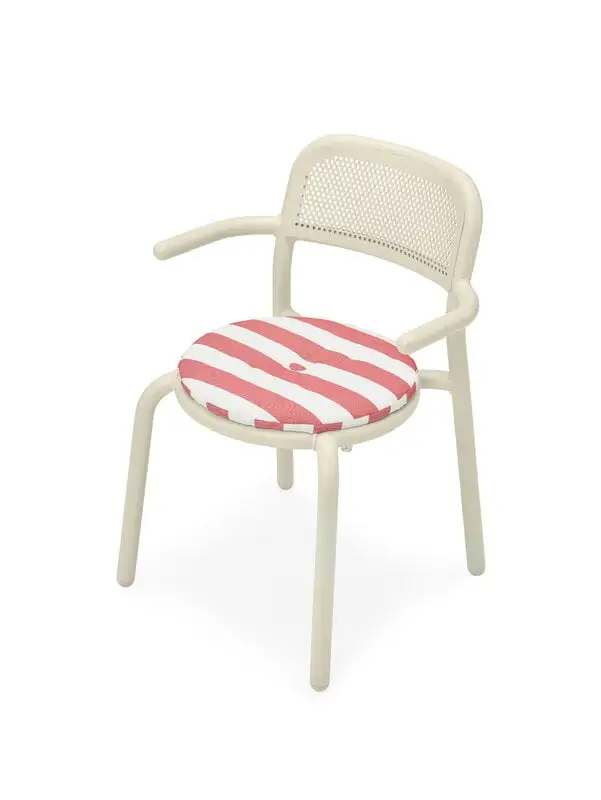Fatboy Toní Chair Pillow, Stripe Red 4 Fatboy Toní Chair Pillow, Stripe Red - Image 2