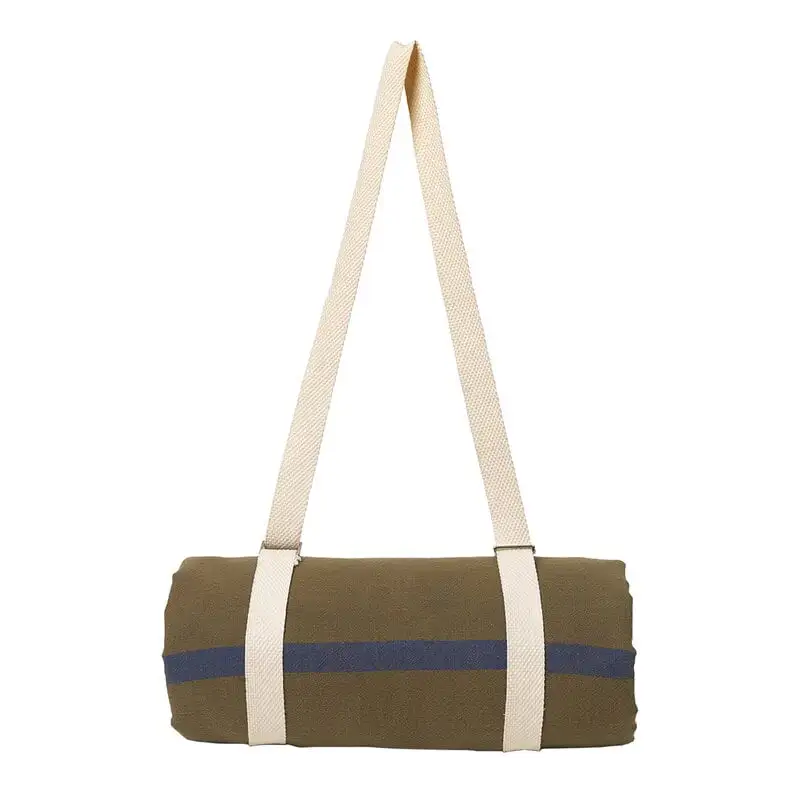 Ferm LIVING Yard Picnic Blanket, Olive - Bright Blue 3 Ferm LIVING Yard Picnic Blanket, Olive - Bright Blue