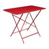 Fermob Bistro Table, 97 X 57 Cm, Poppy 2 Fermob Bistro Table, 97 X 57 Cm, Poppy -Outdoor textiles Sales FM0239 67 Fermob BISTRO TABLE 97x57 COQUELICOT kb